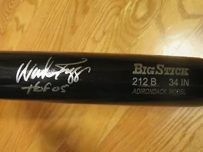 HOFers WADE BOGGS Signed BOSTON RED SOX Rawlings Baseball Bat COA • $225