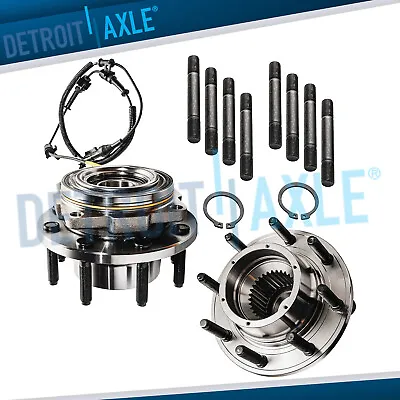 2 Front Wheel Bearings Ford F-250 F-350 SD Wheel Bearings & Hub 4x4 (HD DESIGN) • $243.13