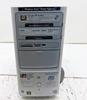 HP Pavilion A1730n Media Center Desktop Computer AMD Athlon 64 X2 2GB Ram No HDD • $49.99