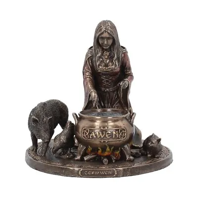 CERIDWEN Welsh Witch Celtic Goddess Wicca Pagan Statue Figurine Ornament 17cm • £40.99