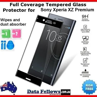 $8.89 • Buy Sony Xperia XZ Premium Full Cover Tempered Glass Screen Protector LCD Film 9H