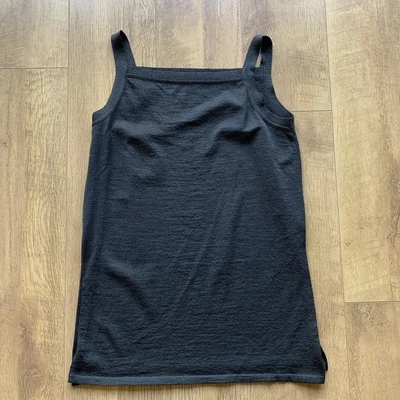 £5.99 • Buy CREA CONCEPT Wool Blend Vest Top Size Large Strappy Side Splits