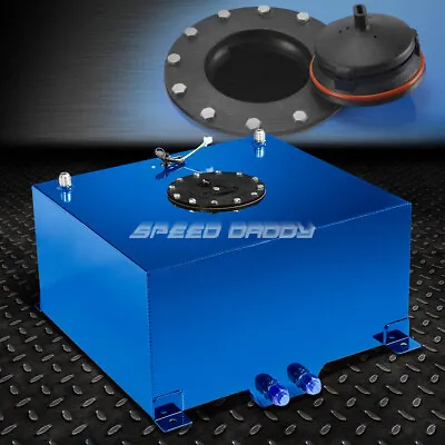 10 Gallon Blue Coated Aluminum Racing/drifting Fuel Cell Gas Tank+level Sender • $112.88