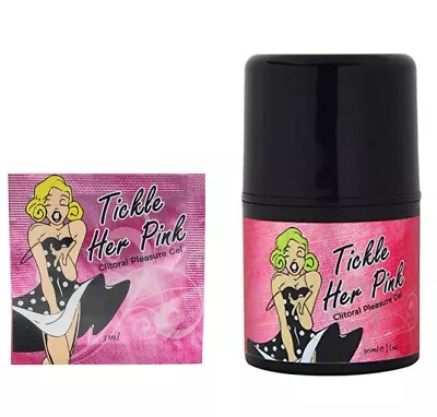 Tickle Her Pink Clitoral Arousal Gel Female - Multi Listing - Same Day Dispatch • £3.59