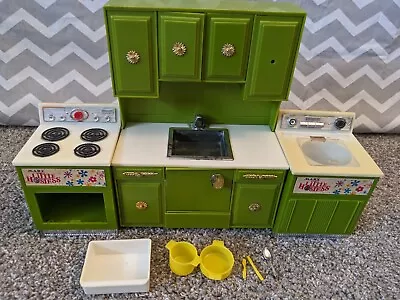 Marx Little Hostess Dollhouse Furniture Kitchen Stove Washing Machine Sink • $29.99