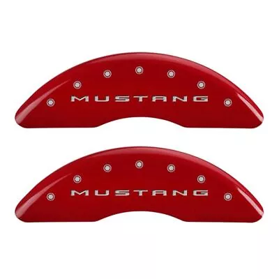 MGP 4 Caliper Covers Front Fit 2015/Mustang Rear 2015/Bar & Pony • $299.27