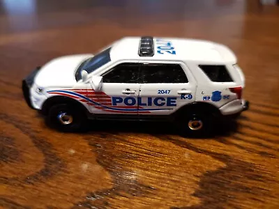 Custom Matchbox Ford Explorer Washington DC Metropolitan Police Car K-9 Unit  • $25.95