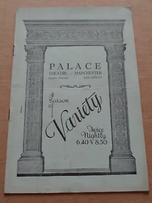  Hutch 1934 Palace Theatre Manchester Programme (Ron Johnson - Speedway)  • £10