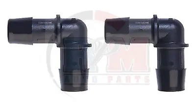 $10.98 • Buy Gates 28625 Heater Coolant Hose 3/4  90 Elbow Fitting Adapter Connector 2-Pack
