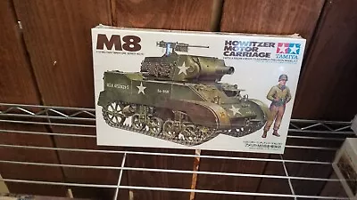 Tamiya M8 Howitzer Motor Carriage Tank 1/35 Scale Model Kit  • $28