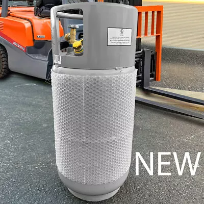 33.5 Lbs. Forklift Propane Tank Cylinder LP With Gauge And Fill Valve-Steel • $188