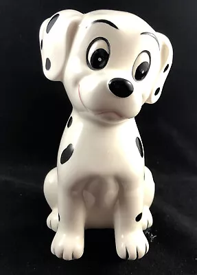 Disney 101 Dalmatians Bank Ceramic Vintage NO COLLAR Edition Very RARE- 6.5” NB • $57.41