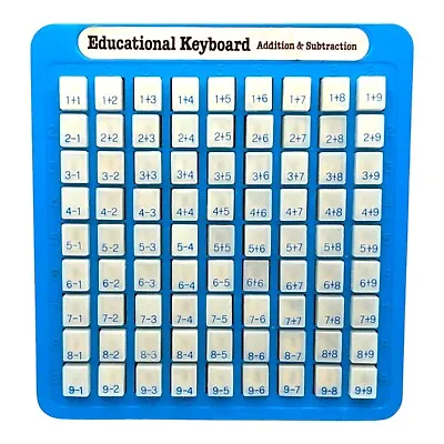 Educational Keyboard Addition & Subtraction Press And See Magic Math Homeschool • $14.87