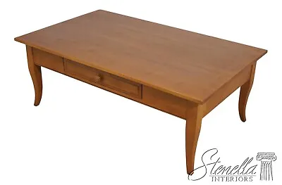 62541EC: ETHAN ALLEN Country Colors Maple Coffee Table • $695