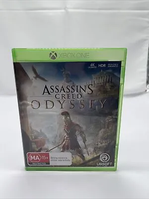 Assassins Creed Odyssey (Microsoft Xbox One 2018) 4K Ultra HD. With Manual • $14.95