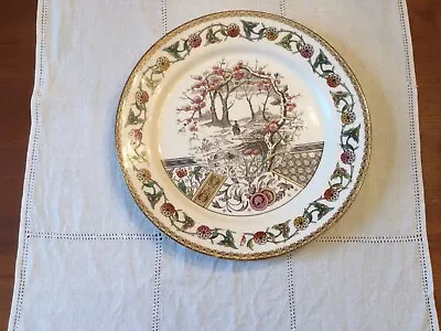 T&R Boote Staffordshire Plate Aesthetic Movement In “Yosemite”  Pattern 1880’s. • $44