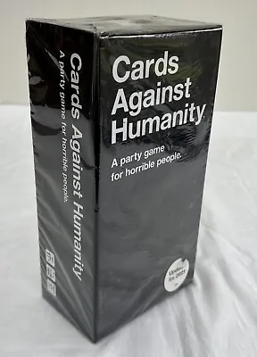 Cards Against Humanity Playing Card Base Game Black Box New Sealed • $25.63