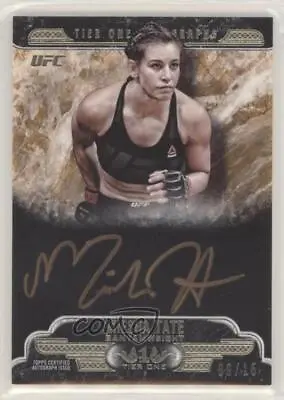 2017 Topps UFC Knockout Tier One Auto Copper Ink /15 Miesha Tate #T1A-MT Auto • $103.98