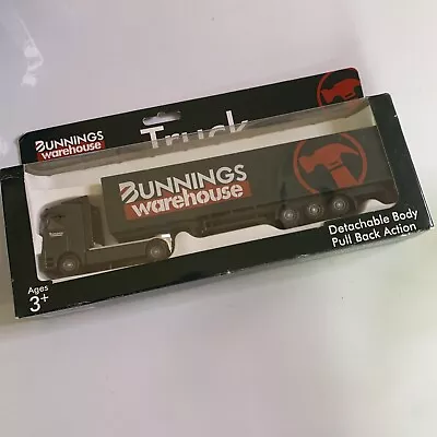 Bunnings Warehouse Truck Detachable Body Pull Back Action NEW • $27.99
