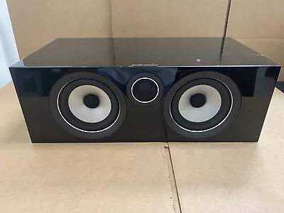 Bowers & Wilkins HTM72 S2 Gloss Black-Center Channel Speaker • $159.95