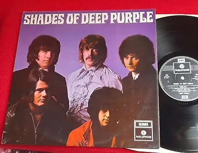 £44.99 • Buy Shades Of Deep Purple LP UK 2 EMI Box Original 1970/71 LP Flipback Sleeve