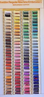 Mettler Metrosene Embroidery Thread Art. 259-- 30 Weight- 219 Yds-various Colors • $6.50