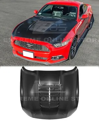 GT500 Style Front Aluminum Hood For 15-23 Ford Mustang Primed Air Vented Cover • $1099.98