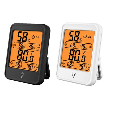 $11.39 • Buy Digital Hygrometer LCD Indoor Thermometer Temperature Humidity Meter Wireless