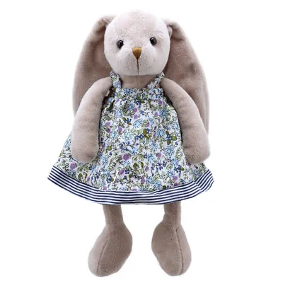 Wilberry Friends Mrs Rabbit Teddy Rabbit In Dress Teddy Soft Toy Rabbits Teddies • £11.69