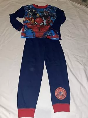 Marvel Spiderman Boys Pyajams 5-6 Years • £0.99