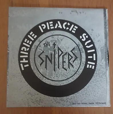 The Snipers - Three Peace Suite 7  Vinyl 1981 Crass Records Punk Mint Condition  • £40