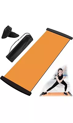 Yoga Sliding Mat Sports Fitness Glide Plate Skating Training Mat (Orange 200cm) • $35