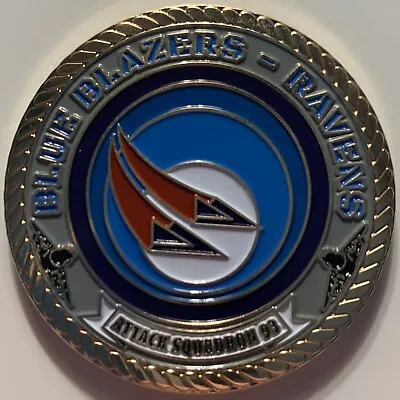 A-7e Va-93  Blue Blazers Medallion Challenge Coin • $39.99