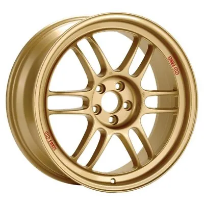 Enkei RPF1 17x8 5x100 45mm Offset 73mm Bore Gold Wheel Fits 02-10 WRX & 04 STI • $261.34