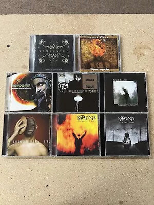 Doom Metal CD Lot Goth Rock Katatonia Sentenced Virgin Black Lacuna Coil Tiamat • $22.50