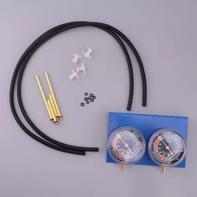 $31.75 • Buy 2 Cylinder Motorcycle Fuel Vacuum Carburetor Synchronizer Gauge Carb Sync Tool
