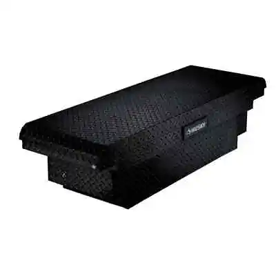 61.86 In Mid Size Crossbed Truck Tool Box Aluminum Low Profile Matte Black NEW • $590.51