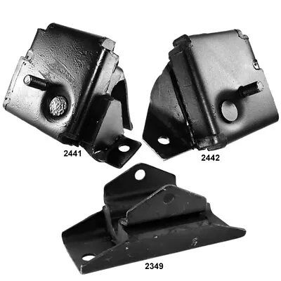 Engine Motor Mounts & Trans Mount 3PCS For Ford F-100 F-150 F-250 F-350 4.9L • $50.06