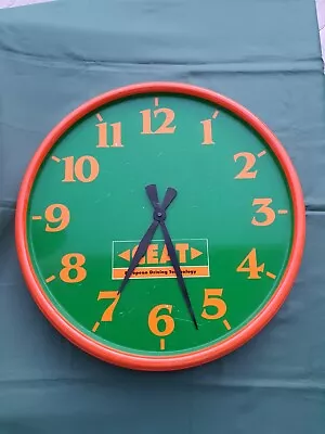 $588 • Buy Big Watch Clock Vintage Ceat Tire Sign Garage Ferrari Maserati Lancia Alfa Romeo