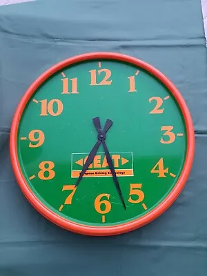 Big Watch Clock Vintage Ceat Tire Sign Garage Ferrari Maserati Lancia Alfa Romeo • $580.65