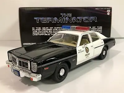 The Terminator 1977 Dodge Monaco 1:24 Scale Greenlight 84101 • £31.99
