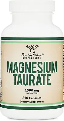 Magnesium Taurate Supplement For Cardiovascular Health To Boost Magnesium Levels • $28.99