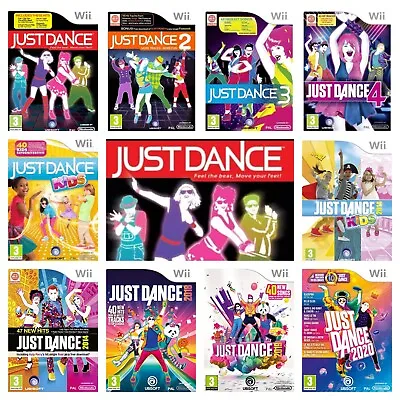 £6.97 • Buy Wii - Just Dance - Choose 1 2 3 4 / Kids / Best / Disney Same Day Dispatch - VGC