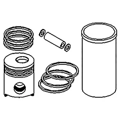 Maxiforce K3802100 Piston & C38022.0 Ring Set STD Cummins Fits Case • $120.49