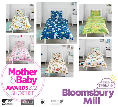 Toddler Bedding Duvet Cover & Pillowcase Set Childrens Kids Boys Girls Cot Bed • £16.99