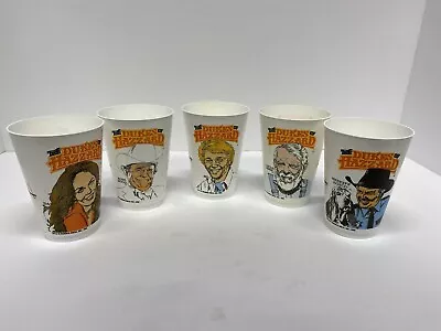 Dukes Of Hazzard McDonald Cup Set 1982 5 Cup Set • $50