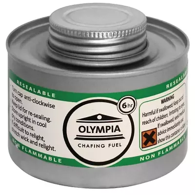 12x Olympia Liquid Chafing Fuel 6 Hour Chafing Dish Bain Marie Catering Events • $51.30