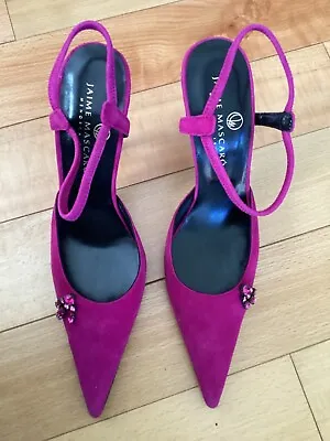 £25 • Buy Jaime Mascaro New Suede Pink Shoes Size38