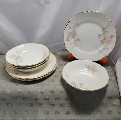 W.S. George Pottery For Radisson Set Of Hotel Restaurant Ware 8 Pieces Set Of 4 • $35.87