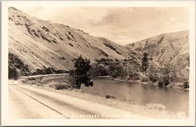 1940s Washington RPPC Real Photo Postcard  YAKIMA-ELLENSBURG HIGHWAY  Ellis #361 • $4.80